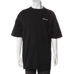 Balenciaga Black Short Sleeve Tee